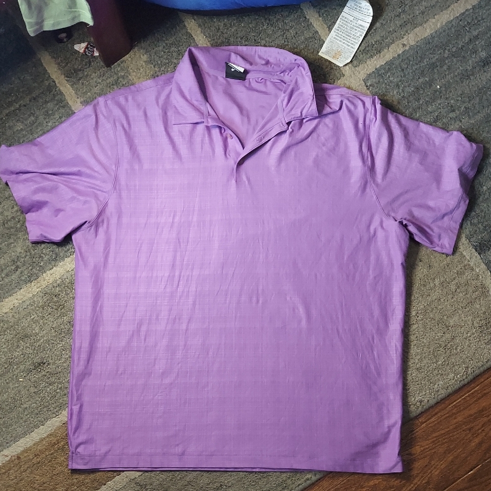 Nike Purple Men's Polo Shirt